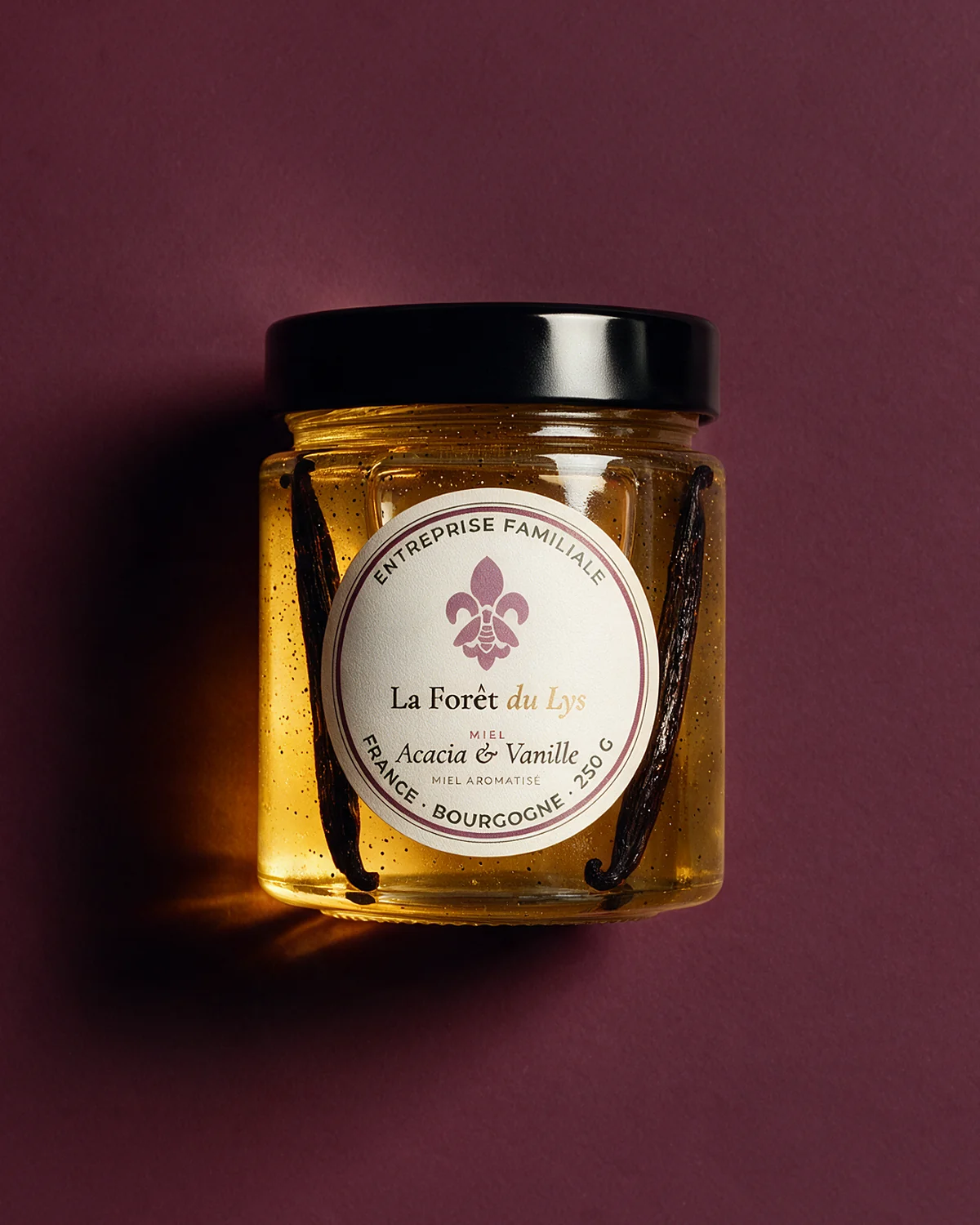 Acacia & Vanille, vue de face