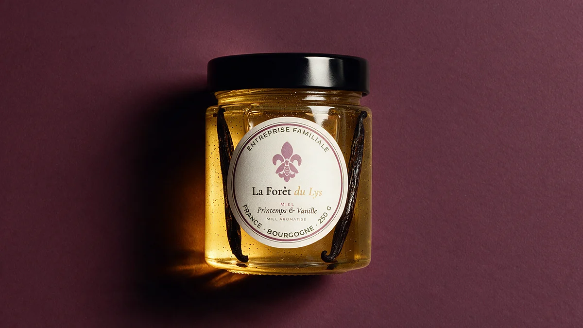 Printemps Vanille, pot de miel